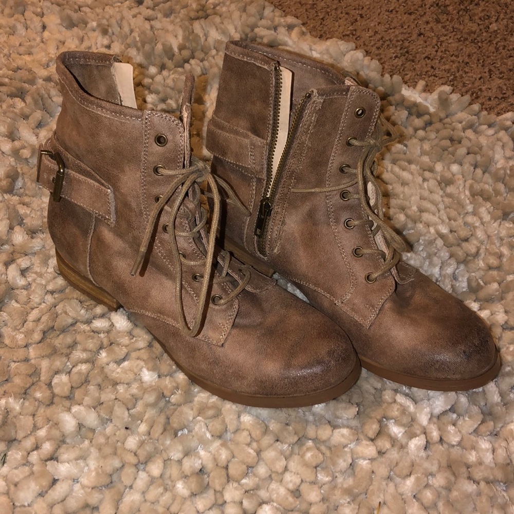 Brown Rugged Looking Boots
